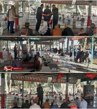 تجدید بیعت دوباره با آرمان های شهدا شهرستان ماهشهر