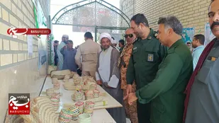 برپایی نمایشگاه صنایع دستی در بخش بنت