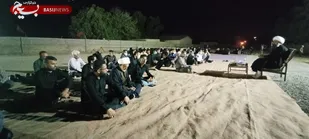 مجلس عزاداری هیئت رزمندگان اسلام شهرستان منوجان  در دهه دوم محرم