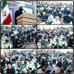 برگزاری آخرین نمازجمعه ماه صفر در پیشوا
