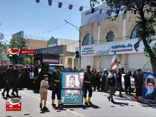 مراسم تشییع پیکر شهید پاسدار سرهنگ دوم یوسف محمدی
