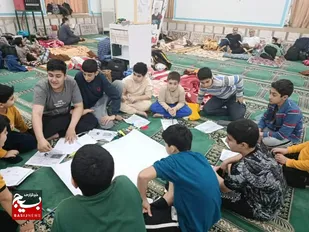 برگزاری  مراسم معنوی اعتکاف در گیلان