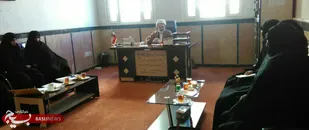 سرکشی مسئول نمایندگی ولی فقیه سپاه شاهرود از حوزه صدیقه کبری(س)