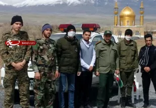 برپایی ایستگاه ایست و کنترل سلامت در محور گلسار خوانسار