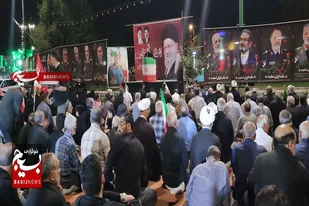 اجتماع عظیم مردم تویسرکان در حمایت از نیروهای مسلح