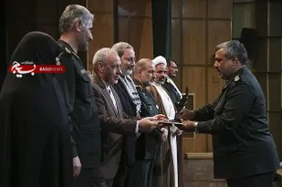 تجلیل از جانشین سپاه نینوا به عنوان خادم الشهداء