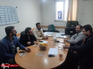 سرکشی مسئول اردویی سپاه استان از حوزه بسیج محلات خاتم الانبیا (ص) شاهرود