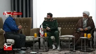 دیدار با خانواده شهید مدافع امنیت بسیجی پوریا احمدی
