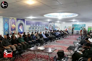آیین تکریم و معارفه با حضور مردم و مسئولان در لردگان