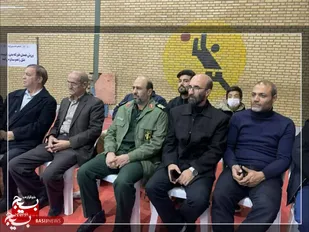 برگزاری مسابقات کشتی با حضور سردار حیدرنیا