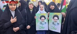 خروش دهه نودیهای گلپایگان در محکومیت جنایات رژیم غاصب صهیونیستی