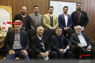 دیدار اعضای هیئت زورخانه ای بسیج مازندران با سرپرست فدراسیون پهلوانی