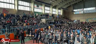 برگزاری مراسم باشکوه اقتدار بسیجیان شهرستان قوچان