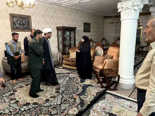 عاشقی را از بسیجیان جان&zwnj;برکف بیاموزید/ تجلیل از صبر و استقامت خانواده شهید
