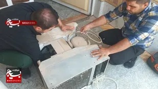 تعمیر و راه اندازی بیش از 20 کولر توسط جهادگران رامشیر