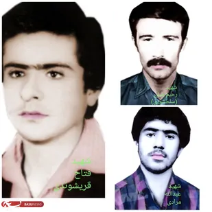 زندگی نامه سه شهیدی که در یک روز به شهادت رسیدند