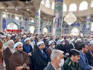 یادواره روحانی شهید سید رشید موسوی در شهرستان خرمدره برگزار شد +تصاویر