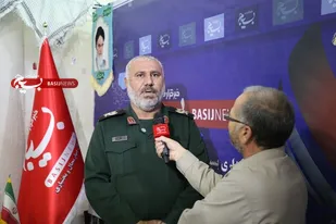 دعوتِ فرمانده سپاه قمربنی هاشم(ع) از مردم برای حضوردر راهپیمایی13 آبان+فیلم
