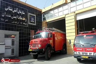 وقوع آتش&zwnj;سوزی در مجتمع مسکونی در اعتمادیه همدان