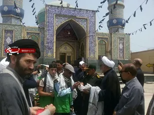 اعزام خادمان موکب انصارالمهدی(عج) قشم