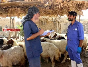 خدمات جهادی به جامعه دامداری مناطق محروم ارائه می شود