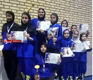 درخشش دختران ووشوکار نیشابوری در مسابقات خراسان رضوی