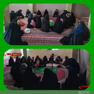 برپایی سفره صلوات در بخش ارمند