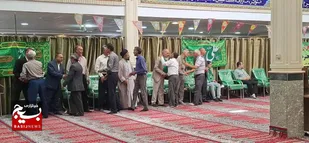 تاکید امام&zwnj;جمعه و سادات تربت&zwnj;جام بر حضور حداکثری مردم در تکمیل بدرقه شهدای خدمت+فیلم  و تصاویر