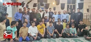 گرامی&zwnj;داشت شهادت حضرت رقیه  سلام الله علیها در کنار جهادگران