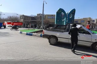 موکب هنری به مناسبت سالگرد شهادت سردار سلیمانی در دهاقان