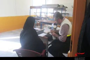 ویزیت رایگان 200 نفر از اهالی اسلامشهر همدان توسط پزشکان جهادگر
