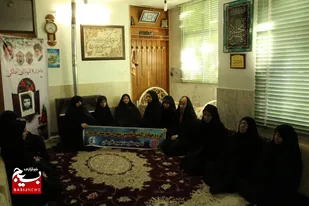 یادواره خانگی شهید عباس طالبی