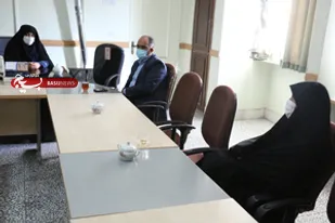 دیدار و نشست مسئول بسیج جامعه پزشکی دانشگاه در شبکه بهداشت و درمان شهرستان آران و بیدگل