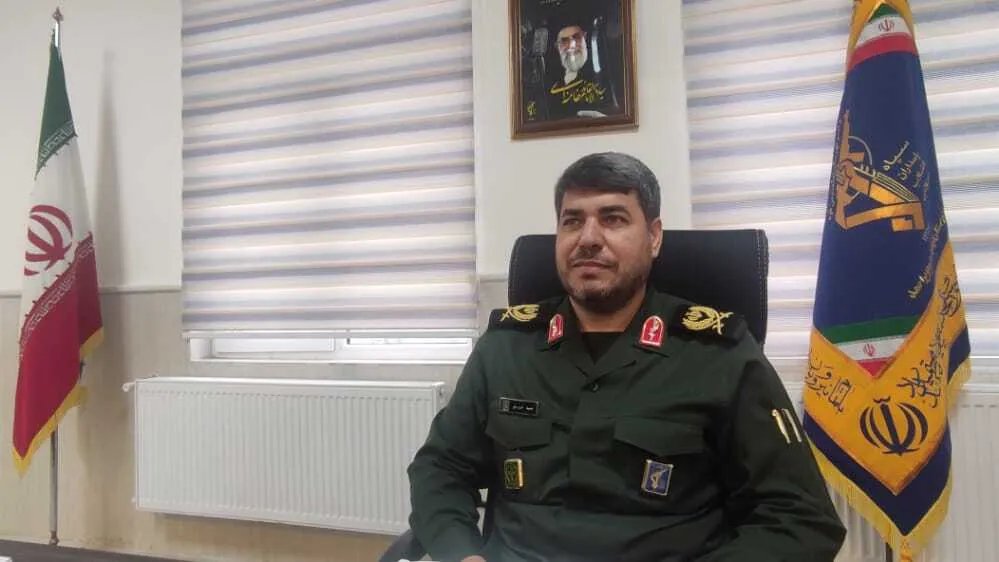 پیام تبریک فرمانده سپاه فتح به مدیرکل شبکه دنا و جامعه هنرمندان کهگیلویه و بویراحمد