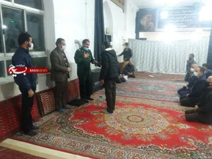 از ساخت منزل مسکونی نیازمندان را تکریم و معارفه فرمانده پایگاه بسیج در بسطام