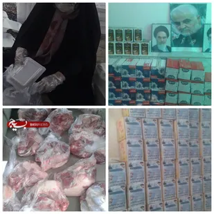 از اطعام غدیر تا حمایت از نیازمندان به همت بسیجیان رفسنجان/ تصاویر