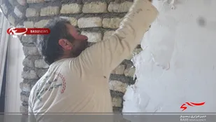 اردوی جهادی در خانه ایتام توسط پایگاه بسیج شهید کامیاب گلستان سپاه ناحیه بینالود