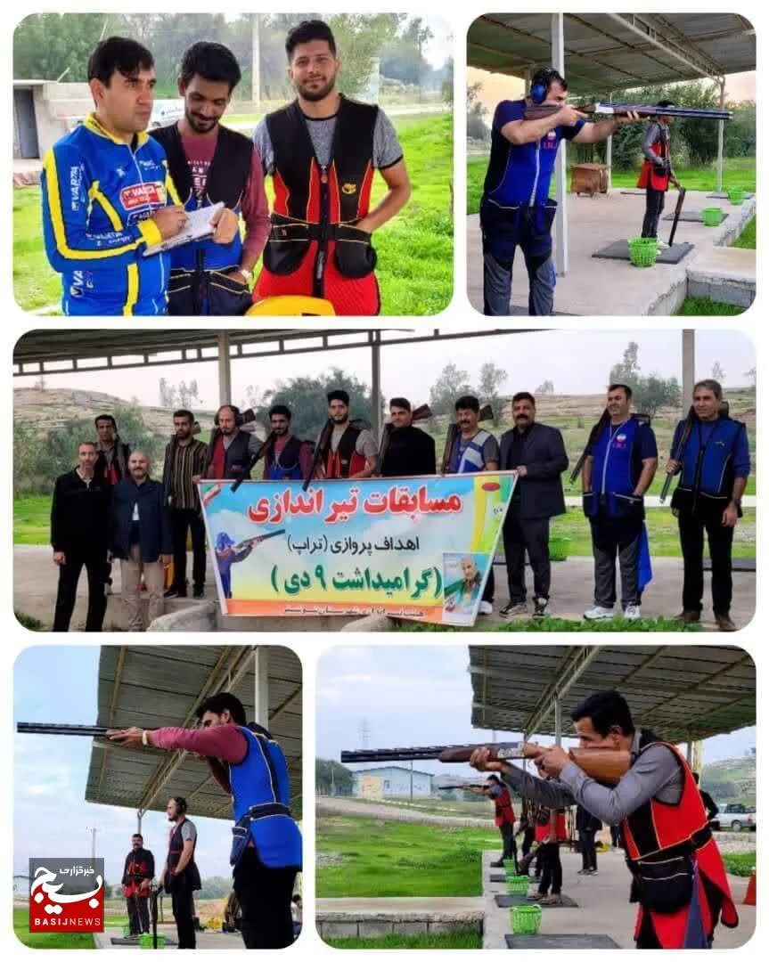 برگزاری مسابقات اهداف پروازی درشوشتر