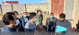 بازدید مسئول کلینیک صنعت یار بسیج و کارگروه رفع موانع تولید شاهرود از واحد مرغداری