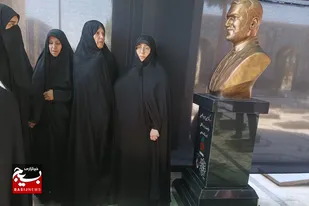 رونمایی از سردیس شهید امیرعبداللهیان در دامغان + فیلم&nbsp;