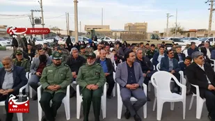 مزار شهدای شهرستان جعفرآباد غبارروبی و عطر افشانی شد