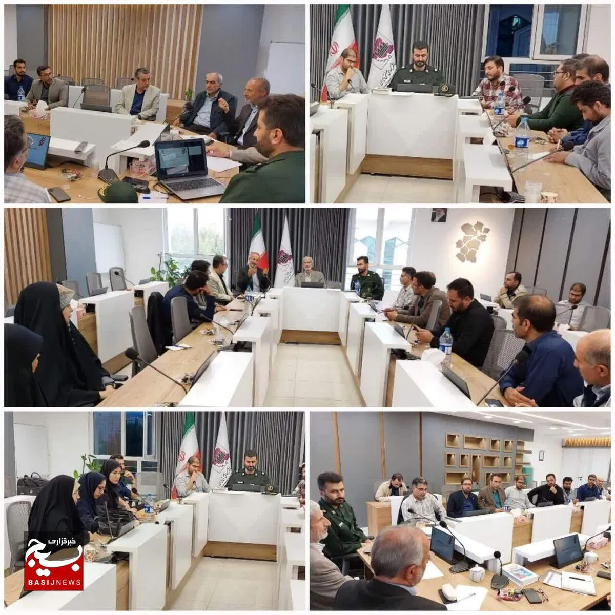 دومین جلسه مشترک هیئت اندیشه‌ورزی و کلینیک صنعتی استان همدان برگزار شد