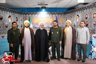 بازدید هیئت رئیسه سپاه حضرت ابوالفضل(ع) از استودیوی گروه تلویزیونی سپاه لرستان