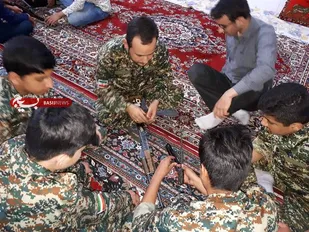 برگزاری کلاس آموزشی سلاح در بسطام