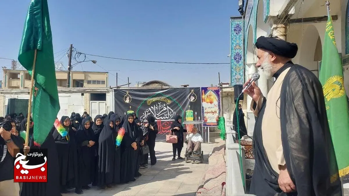 عزاداری و دسته روی شهادت امام رضا علیه السلام در شهرکرد 1