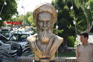 رونمایی از سردیس امام خمینی (ره) در شاهرود+ تصاویر