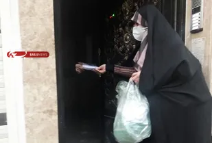 "گشت ایجابی سلامت" پایگاه شهید زنده دل