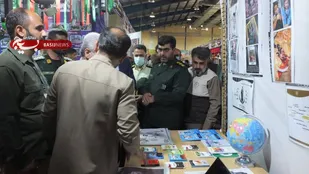 افتتاح نمایشگاه دستاوردهای پایگاه های مقاومت بسیج اسوه کهگیلویه و بویراحمد در گچساران