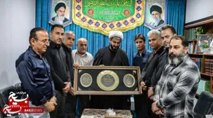 دیدار شهردار دیلم و اعضا شورای شهر با امام جمعه این شهرستان