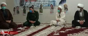 بازدید فرمانده ناحیه بسیج خوانسار از پایگاه شهید بهشتی ویست